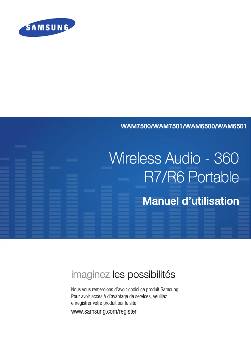 Página 1 del manual Manual de usuario Samsung WAM7501