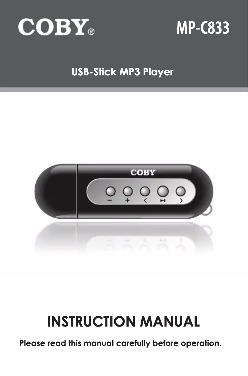 Imagen de la primera página del manual del dispositivo MP-C843