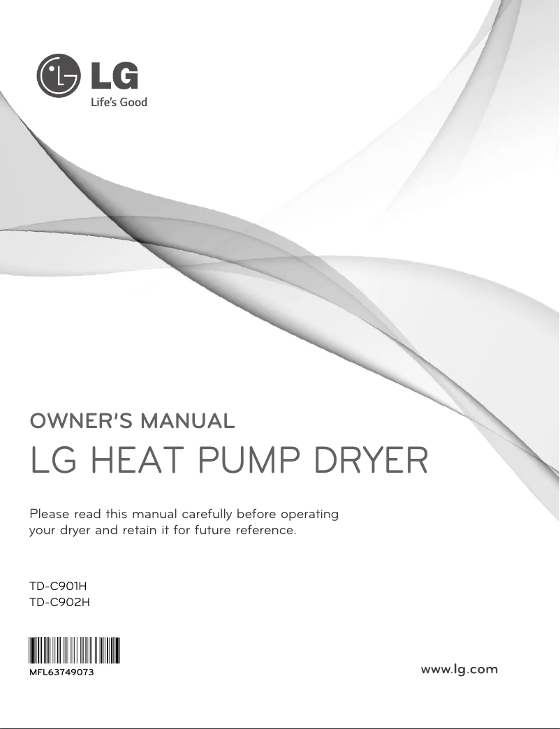 Página 1 del manual Manual de usuario LG TD-C902H