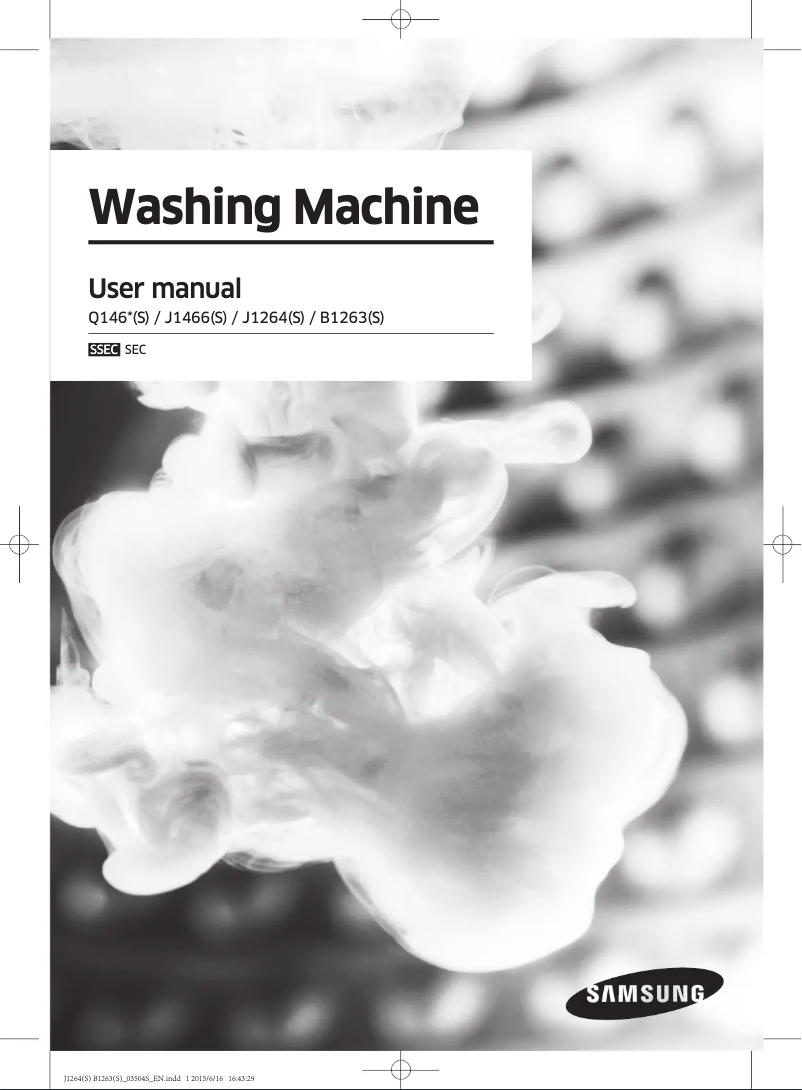 Página 1 del manual Manual de usuario Samsung Q1469UU