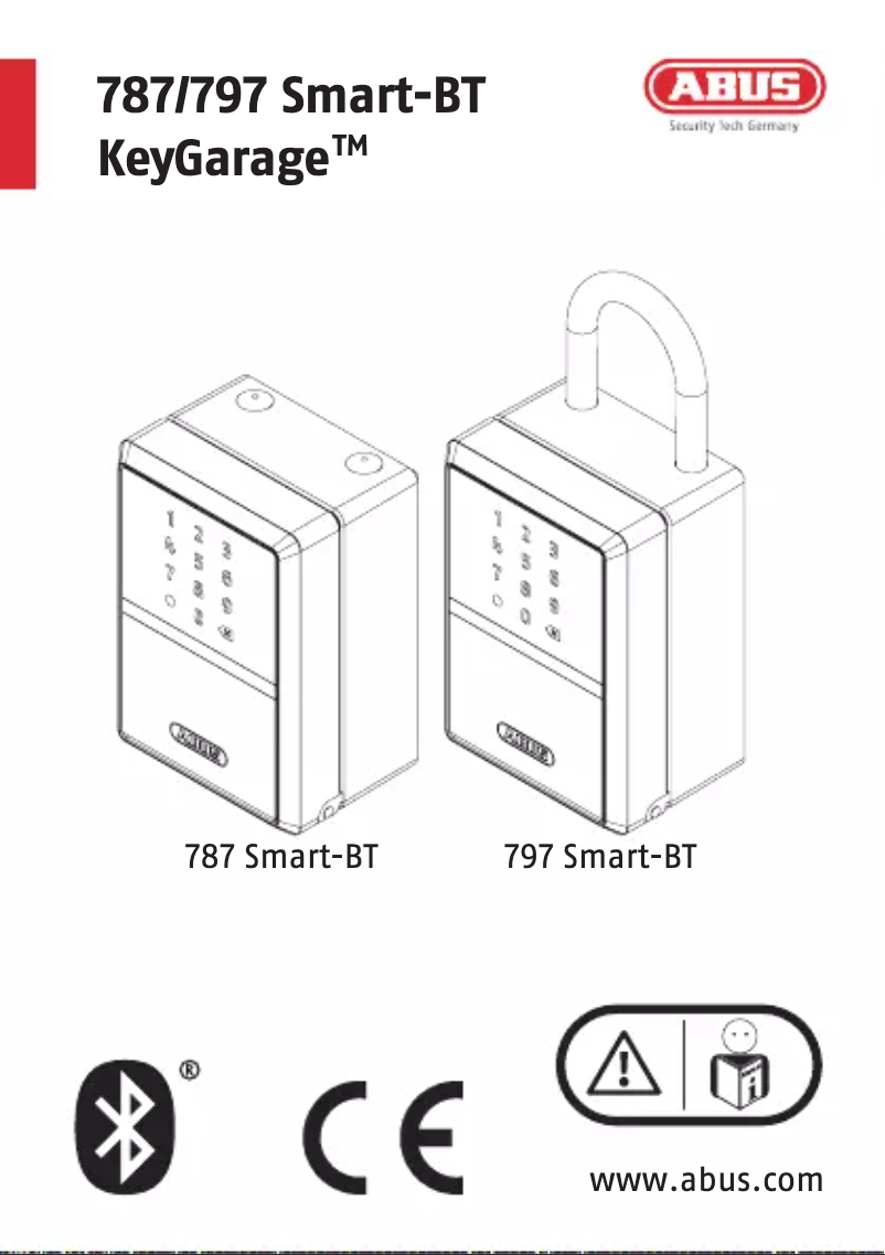 Imagen de la primera página del manual del dispositivo KeyGarage 797 SMART-BT