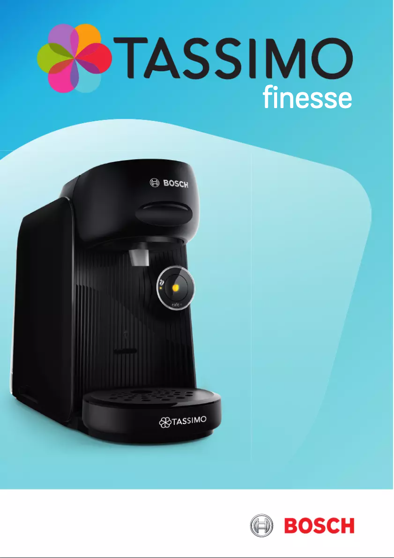 Página nº 1 - Manual de usuario Bosch Tassimo Finesse TAS16B5