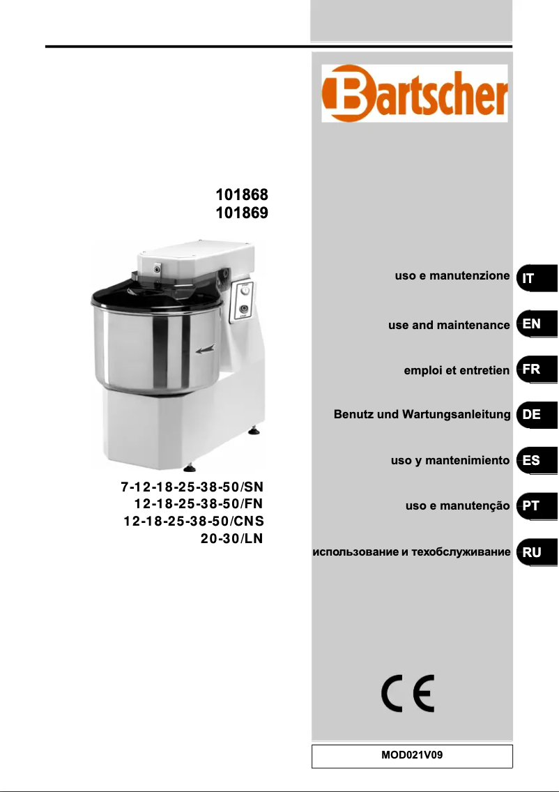 Imagen de la primera página del manual del dispositivo 101869