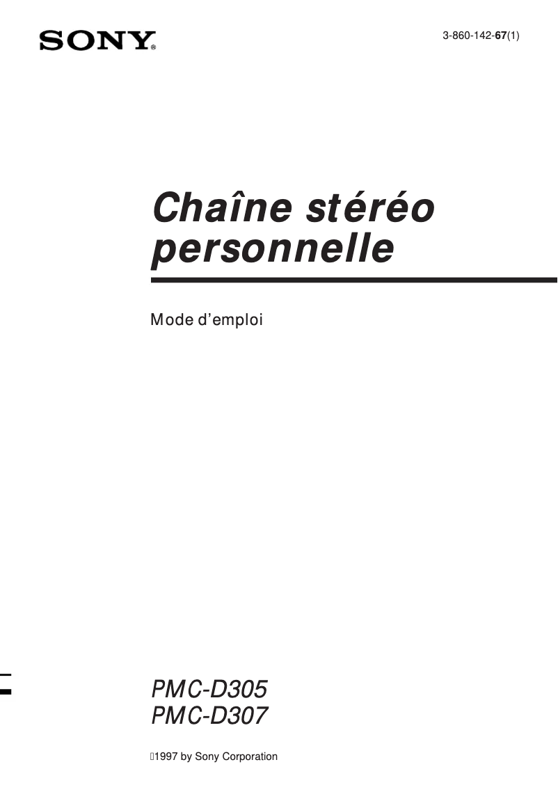 Imagen de la primera página del manual del dispositivo PMC-D305