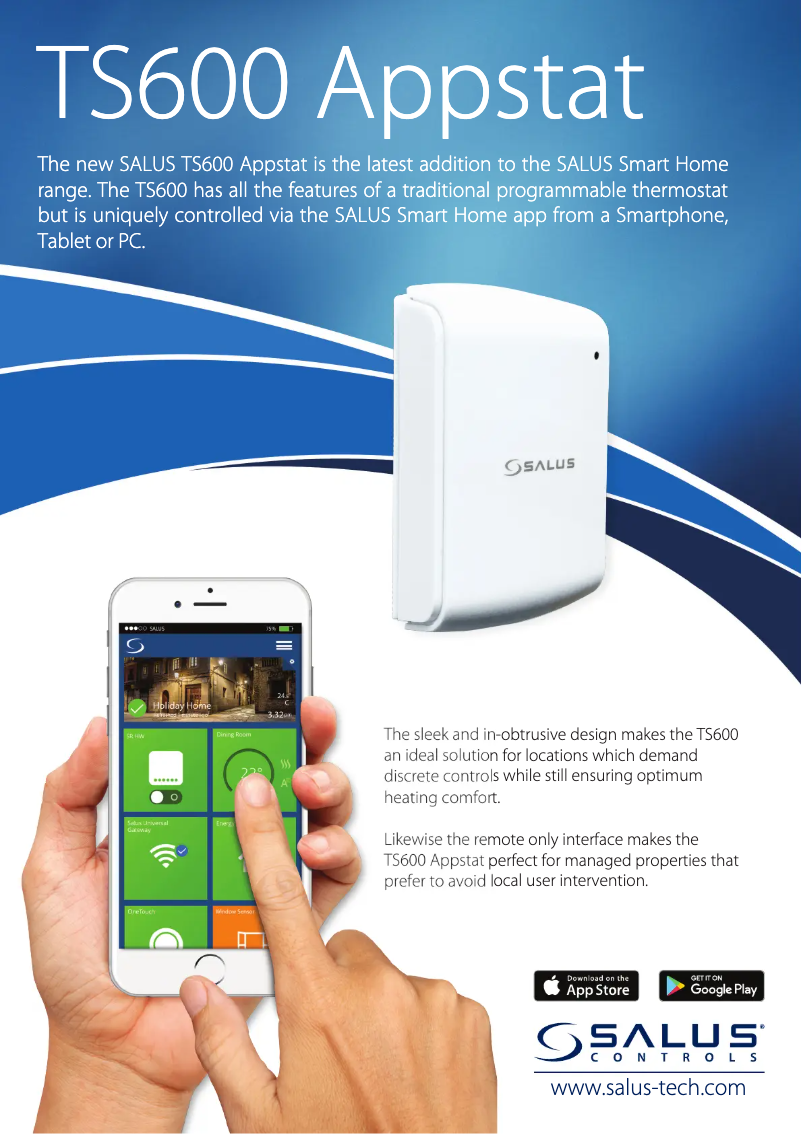 Imagen de la primera página del manual del dispositivo TS600