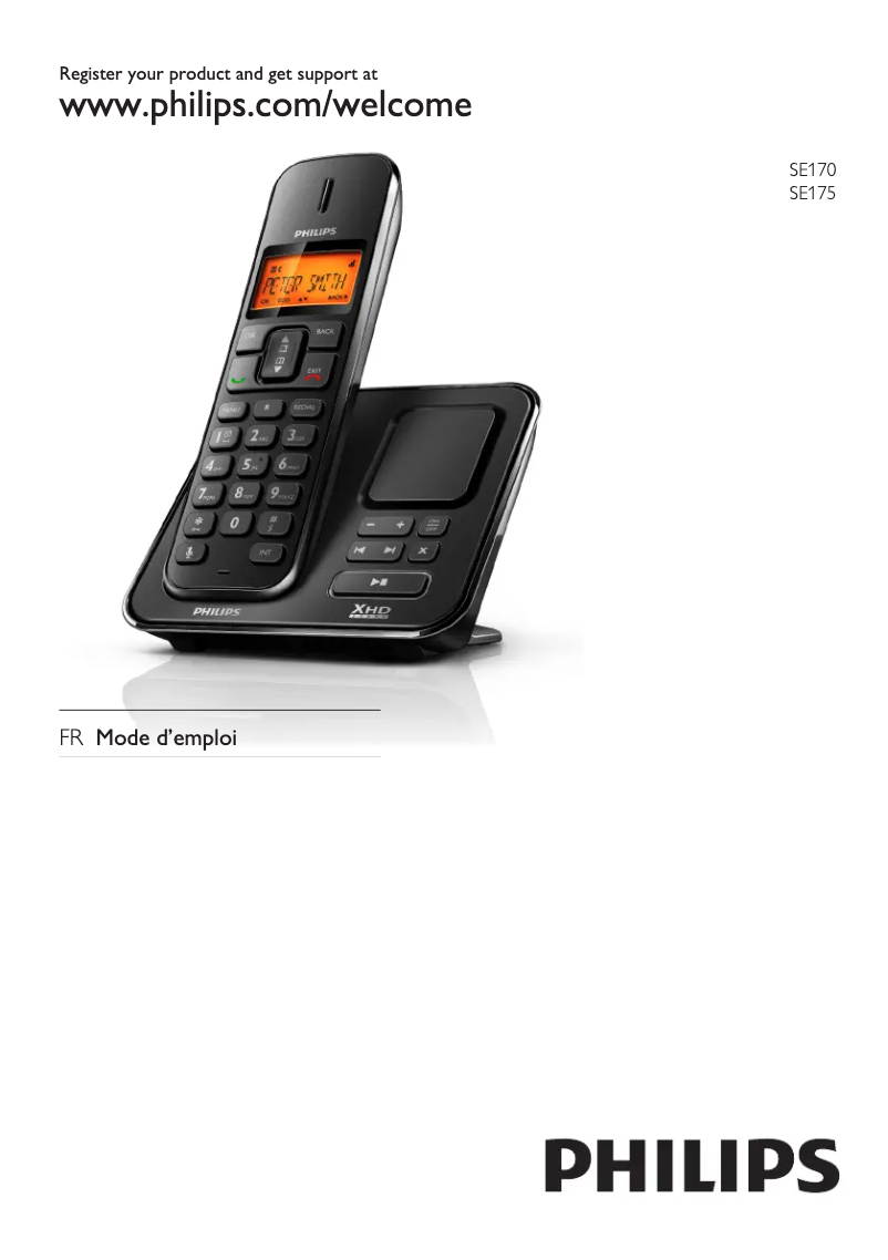 Imagen de la primera página del manual del dispositivo Perfect sound SE1752B