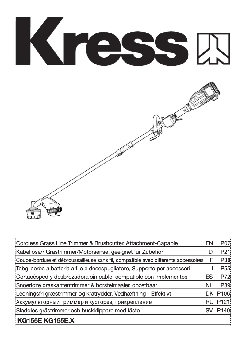 Página nº 1 - Manual de usuario Kress KG155E.9