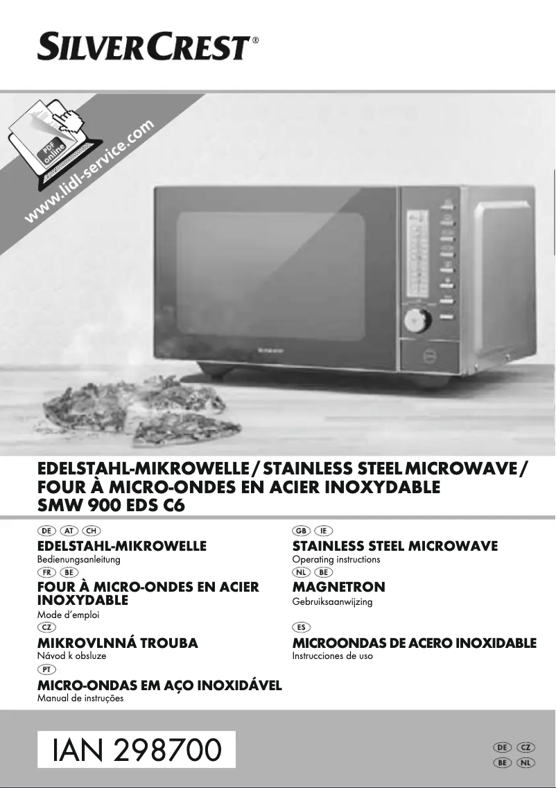 Imagen de la primera página del manual del dispositivo SMW 900 EDS C6