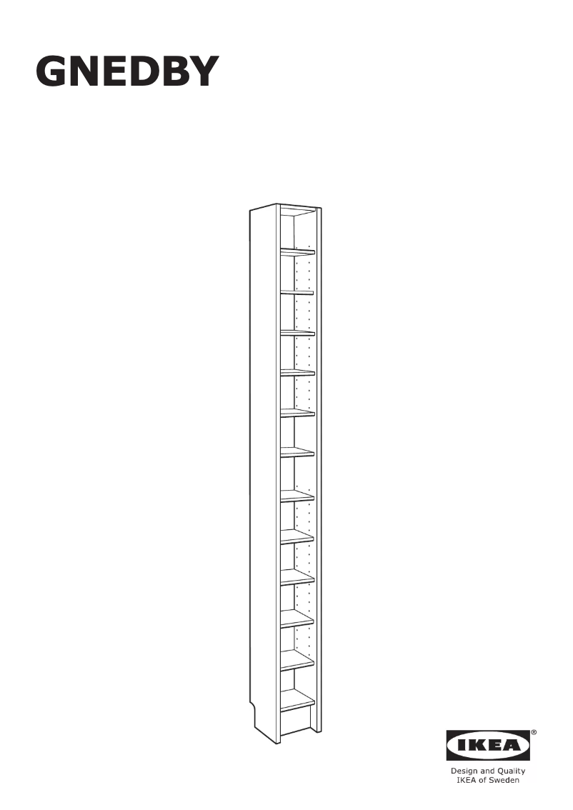 Imagen de la primera página del manual del dispositivo GNEDBY