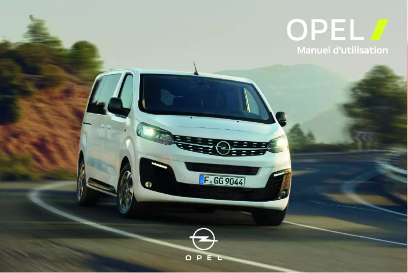 Página nº 1 - Manual de usuario Opel Vivaro (2021)
