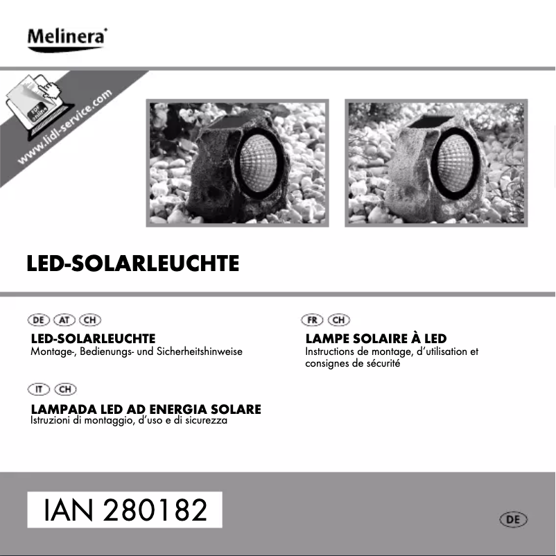 Página 1 del manual Manual de usuario Melinera IAN 280182