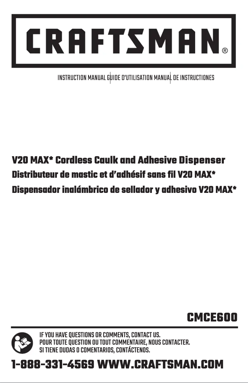Imagen de la primera página del manual del dispositivo CMCE600