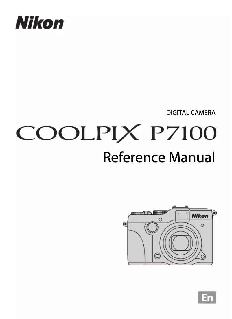 Imagen de la primera página del manual del dispositivo Coolpix P7100