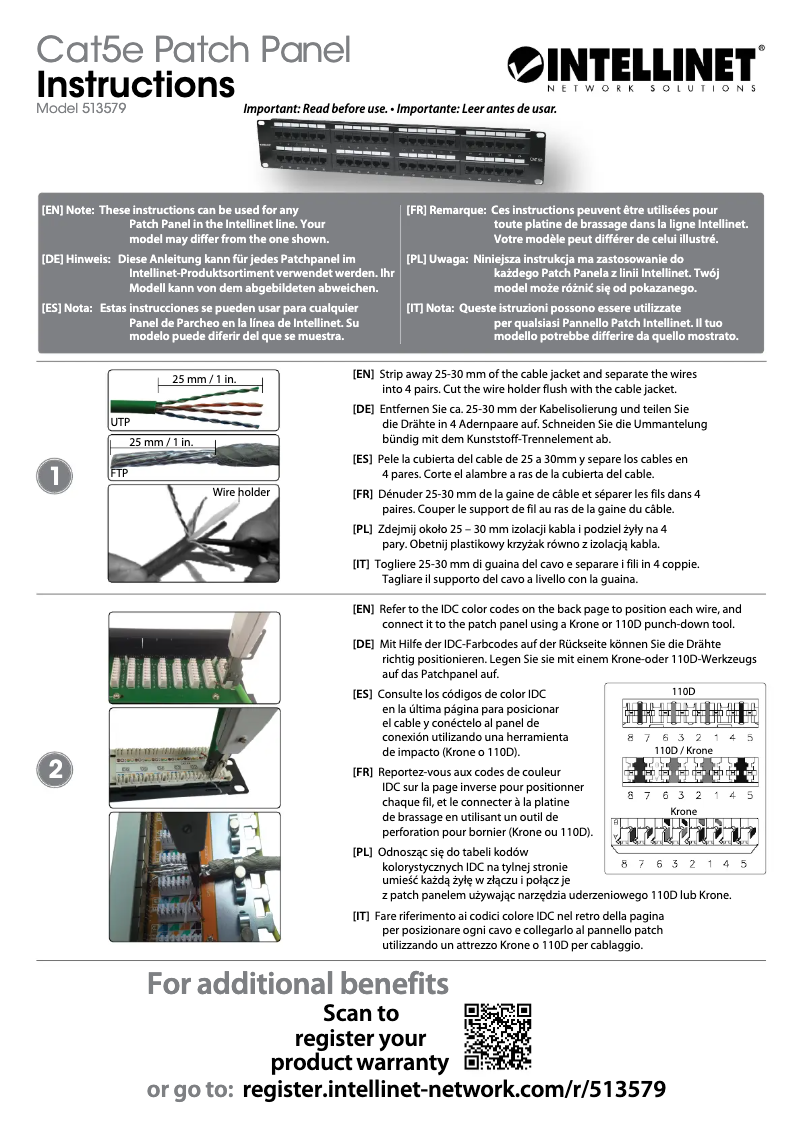Página nº 1 - Manual de usuario Intellinet 513579