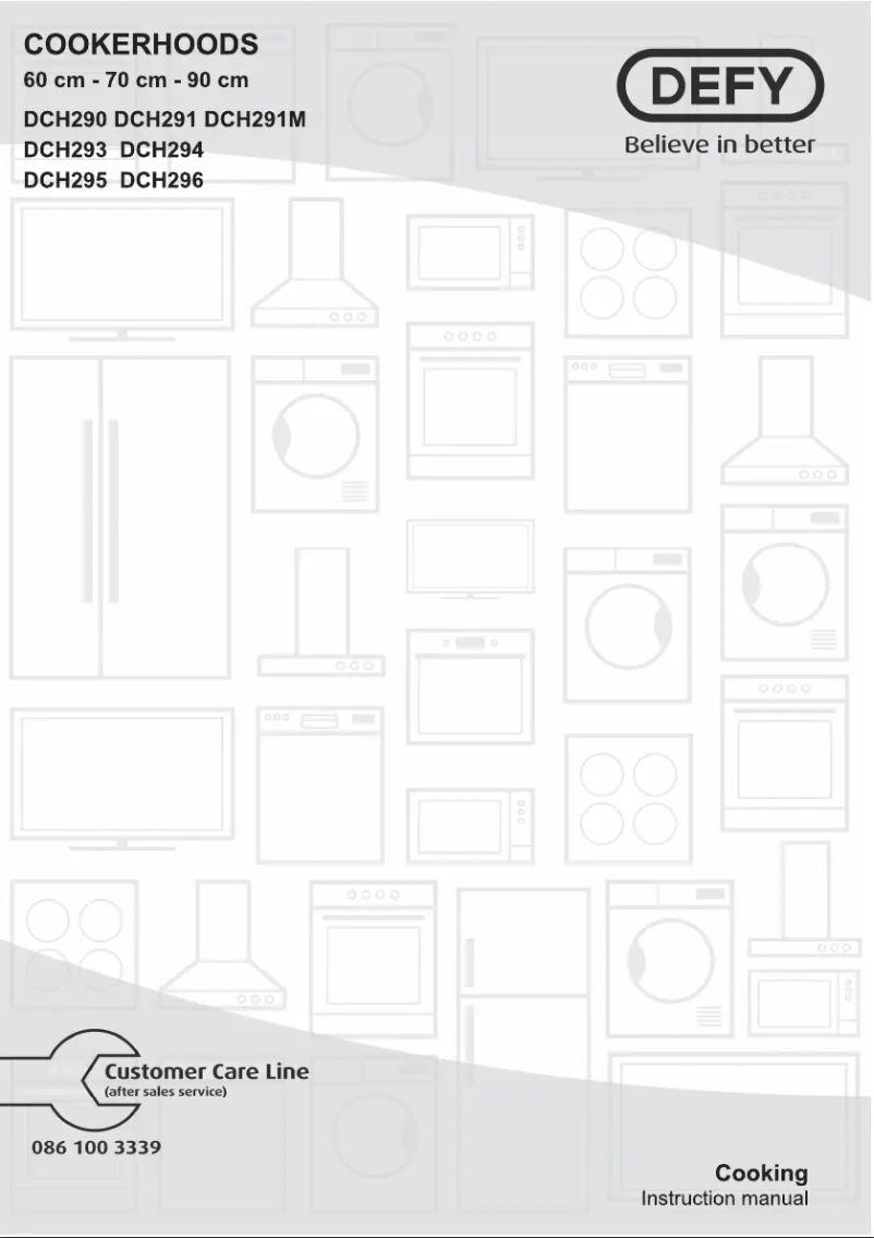 Imagen de la primera página del manual del dispositivo DCH 296