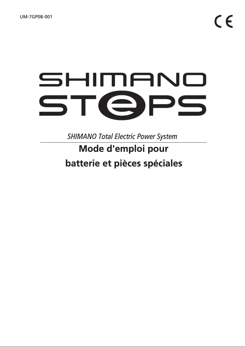 Página 1 del manual Manual de usuario Shimano EW-SW100