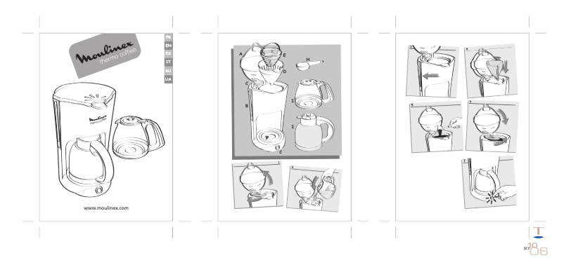 Imagen de la primera página del manual del dispositivo CJ6005