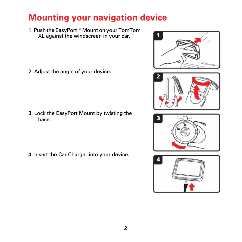 Imagen de la primera página del manual del dispositivo XL