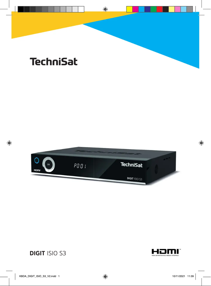 Página 1 del manual Manual de usuario TechniSat Digit Isio S3