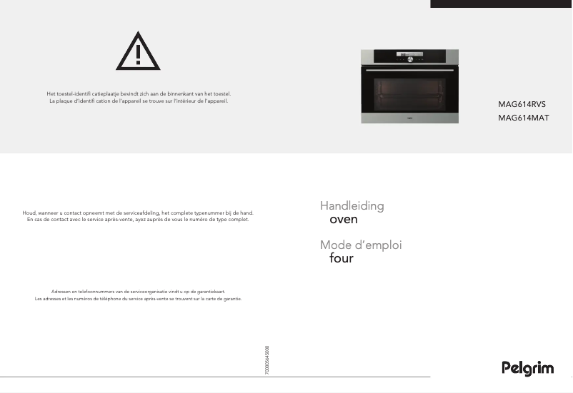 Página 1 del manual Manual de usuario Pelgrim MAG614MAT
