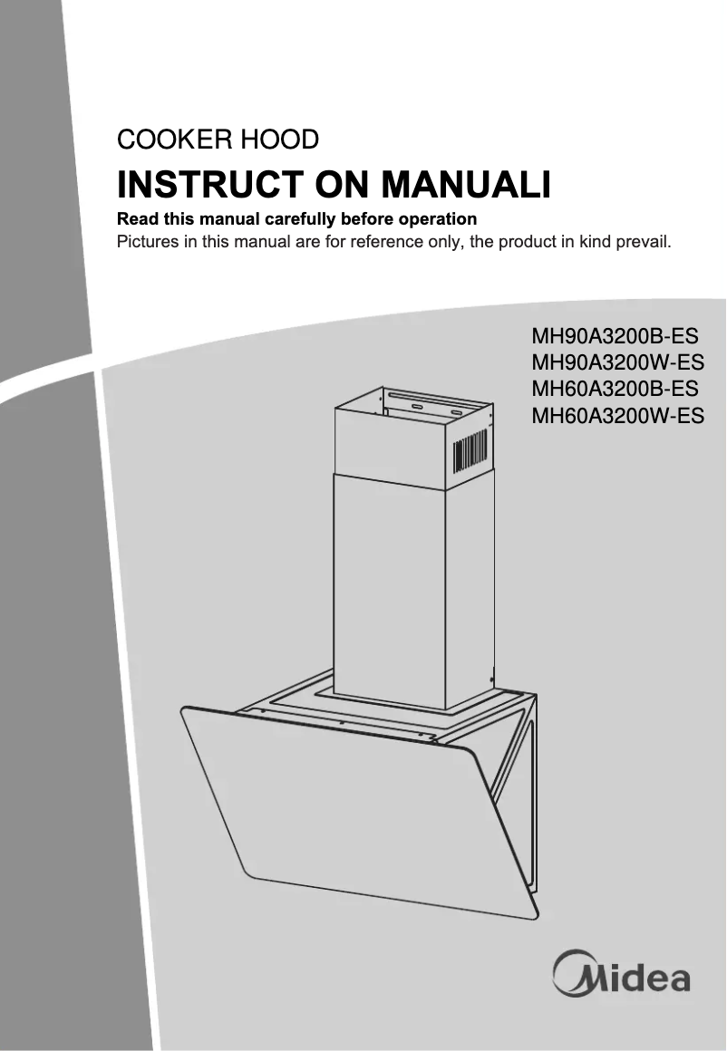 Imagen de la primera página del manual del dispositivo MH60A3200W-ES
