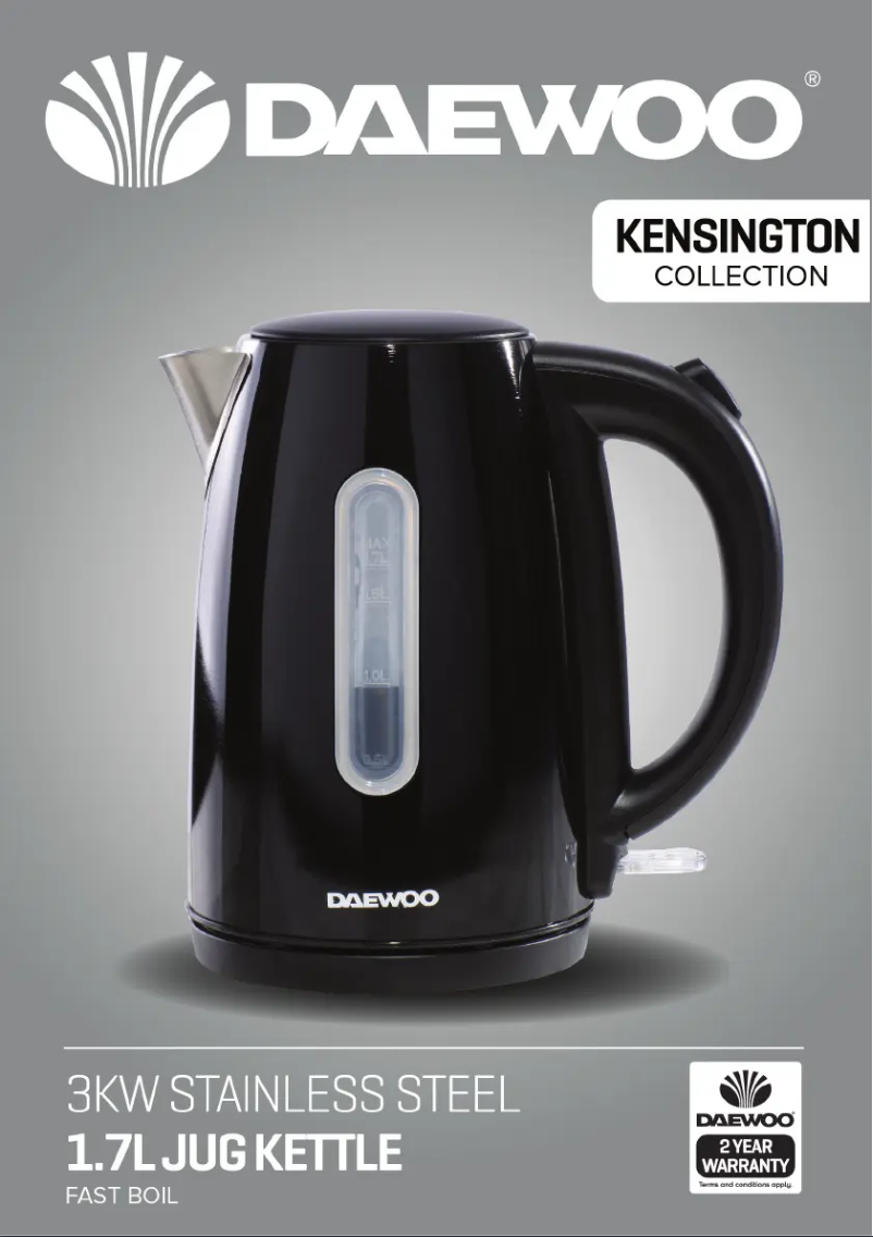 Página 1 del manual Manual de usuario Daewoo Kensington SDA1684