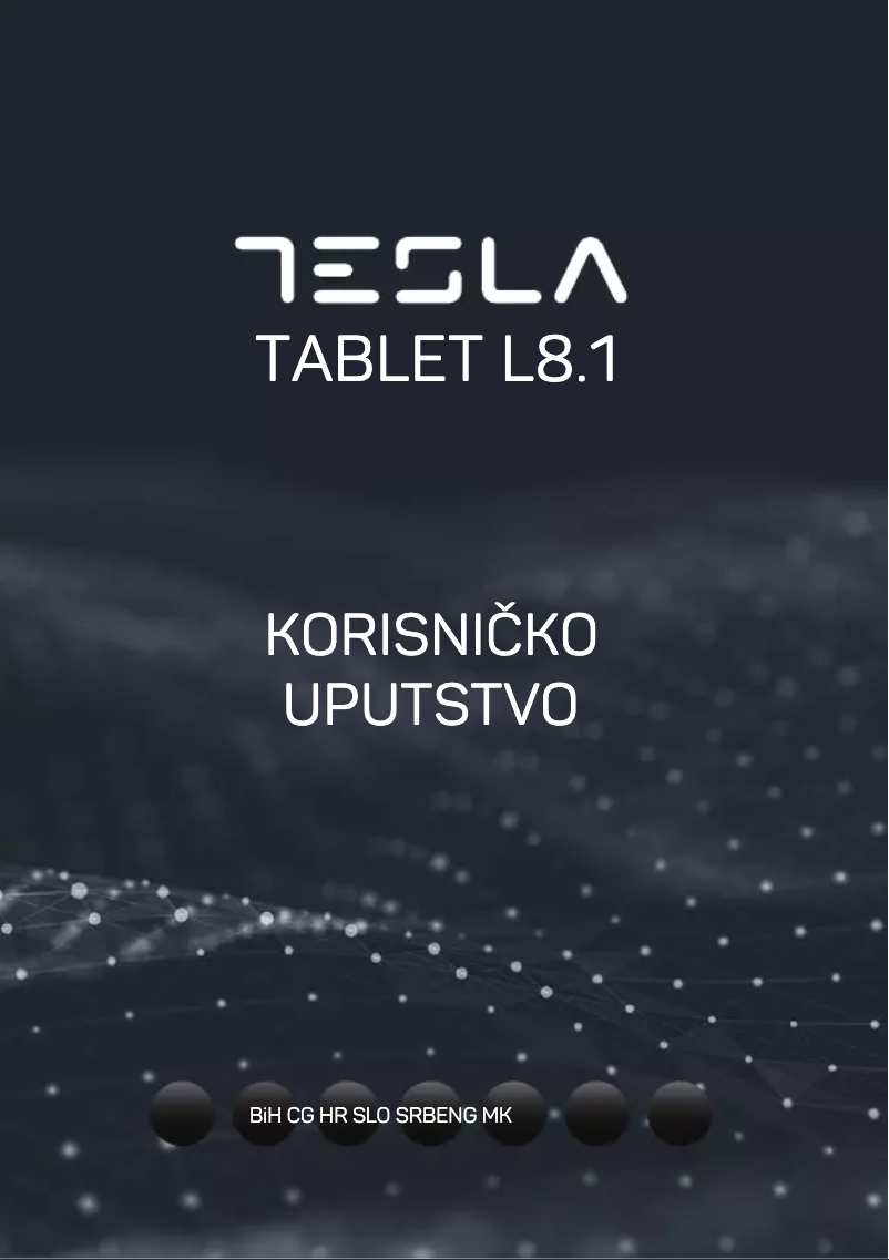 Página 1 del manual Manual de usuario Tesla L8.1
