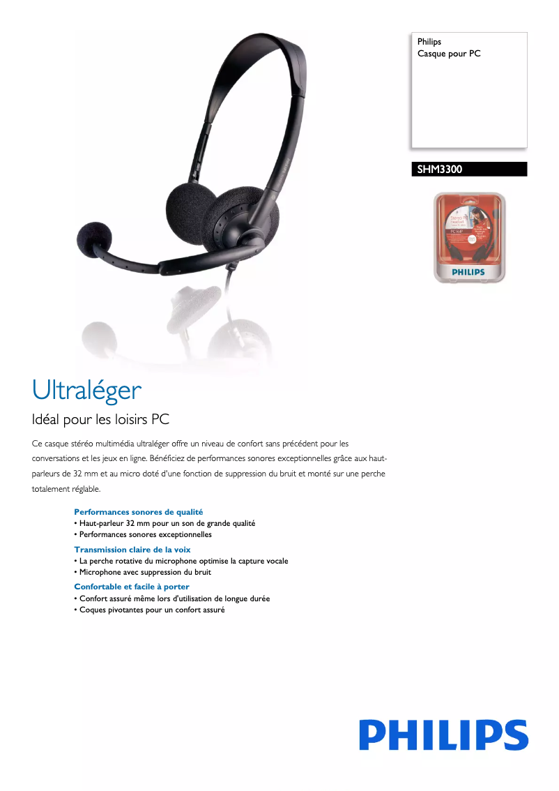 Imagen de la primera página del manual del dispositivo SHM3300