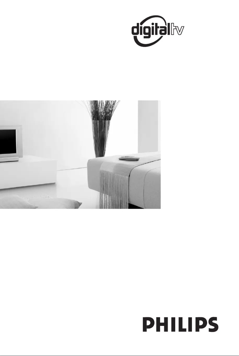 Imagen de la primera página del manual del dispositivo 28PW6720