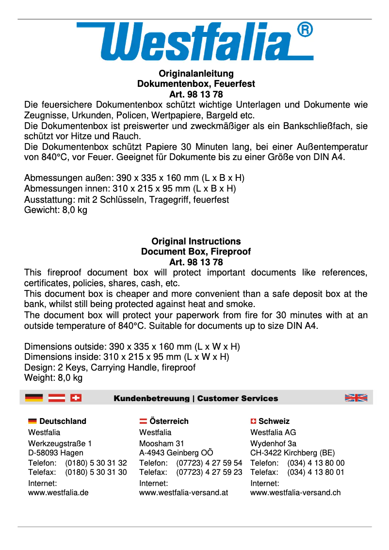 Imagen de la primera página del manual del dispositivo 981378