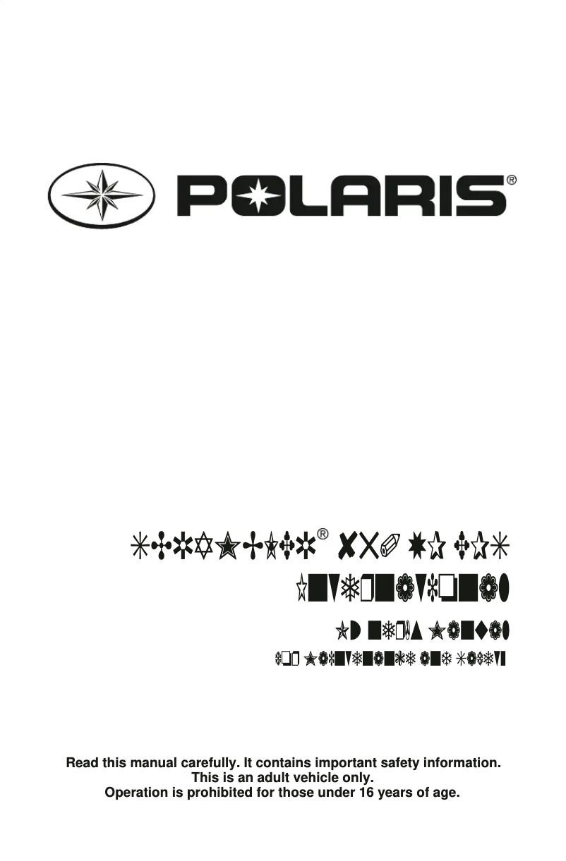 Imagen de la primera página del manual del dispositivo Scrambler 850 XP EPS (2014)