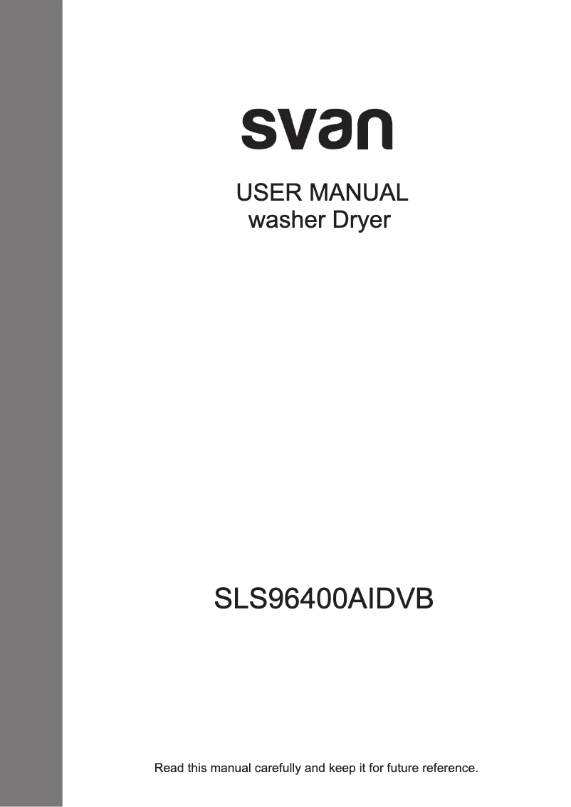 Página 1 del manual Manual de usuario SVAN SLS96400AIDVB