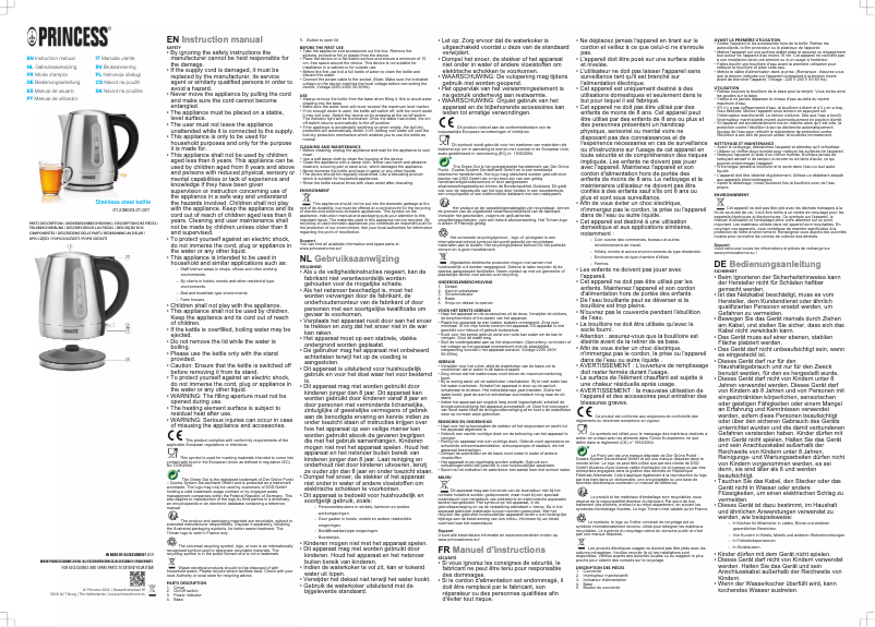 Imagen de la primera página del manual del dispositivo 236023