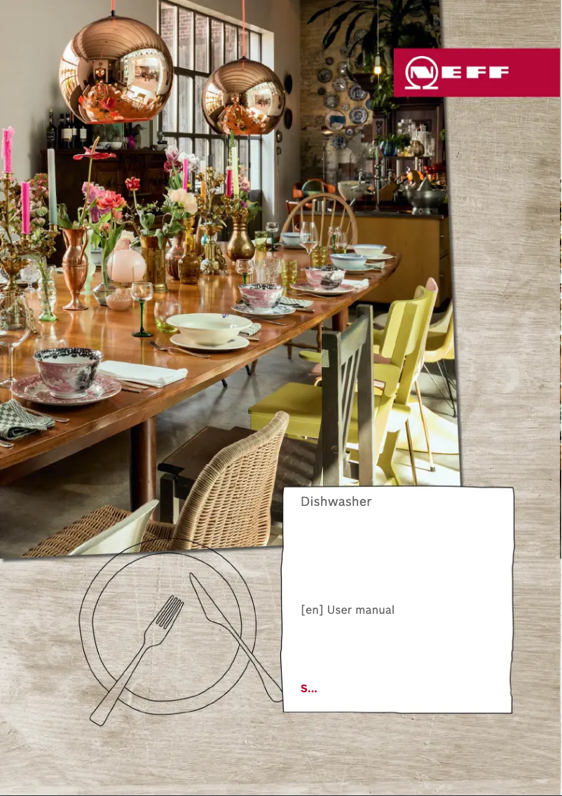 Página 1 del manual Manual de instrucciones Neff S586T60D0G