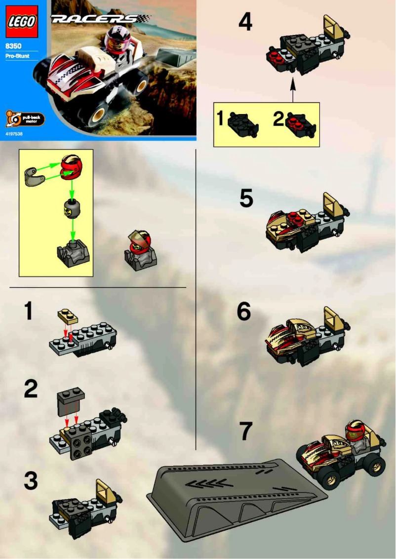 Imagen de la primera página del manual del dispositivo Pro-stunt