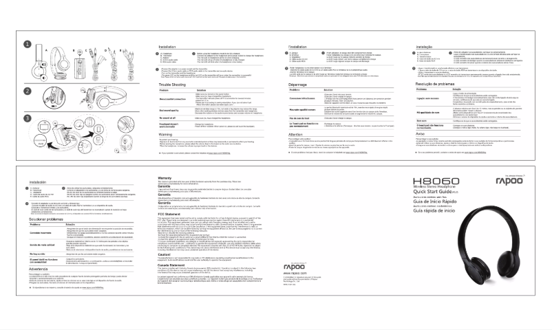 Imagen de la primera página del manual del dispositivo H8060