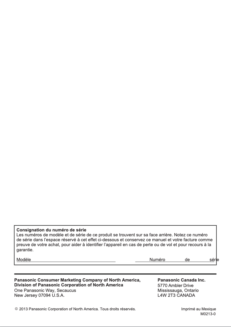 Imagen de la primera página del manual del dispositivo Viera TC-L58E60