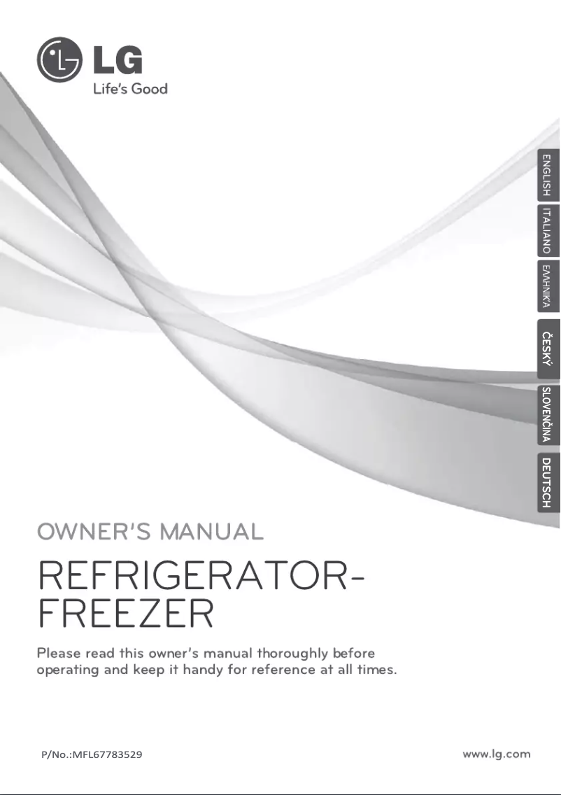 Imagen de la primera página del manual del dispositivo GBB548NSQZB