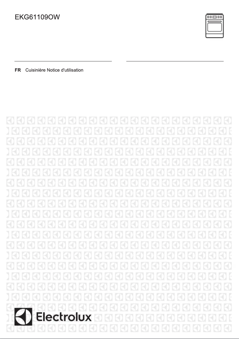 Página nº 1 - Manual de usuario Electrolux EKG61109OW