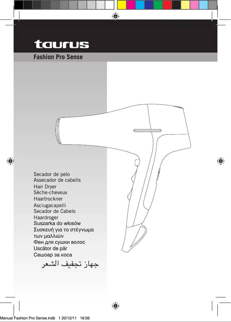 Página nº 1 - Manual de usuario Taurus Fashion Pro Sense