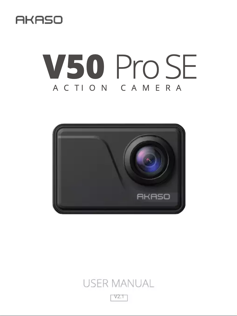 Imagen de la primera página del manual del dispositivo V50 Pro SE