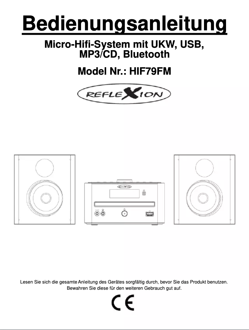 Imagen de la primera página del manual del dispositivo HIF79FM