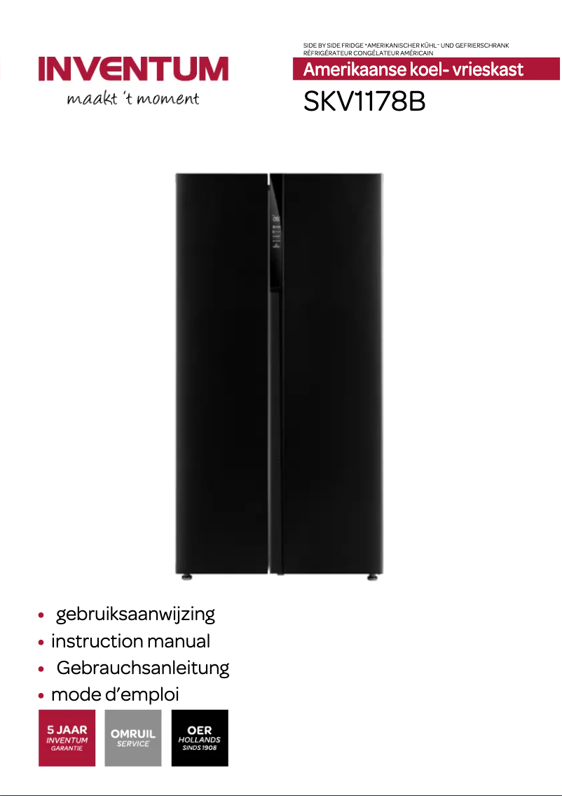 Imagen de la primera página del manual del dispositivo SKV1178B