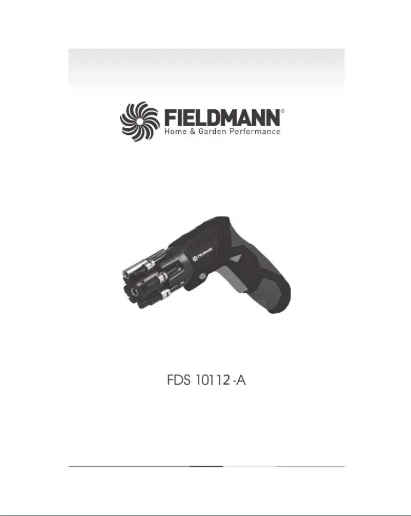 Imagen de la primera página del manual del dispositivo FDS 10112-A