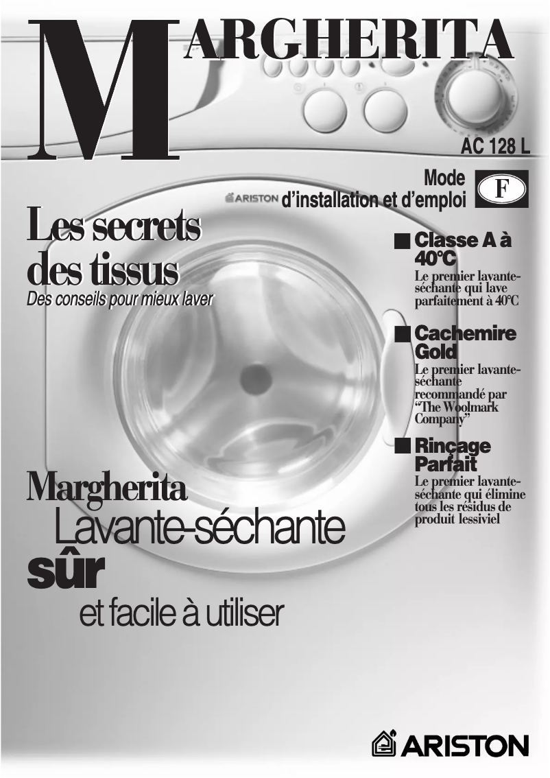 Página 1 del manual Manual de usuario Hotpoint Ariston AC 128 l