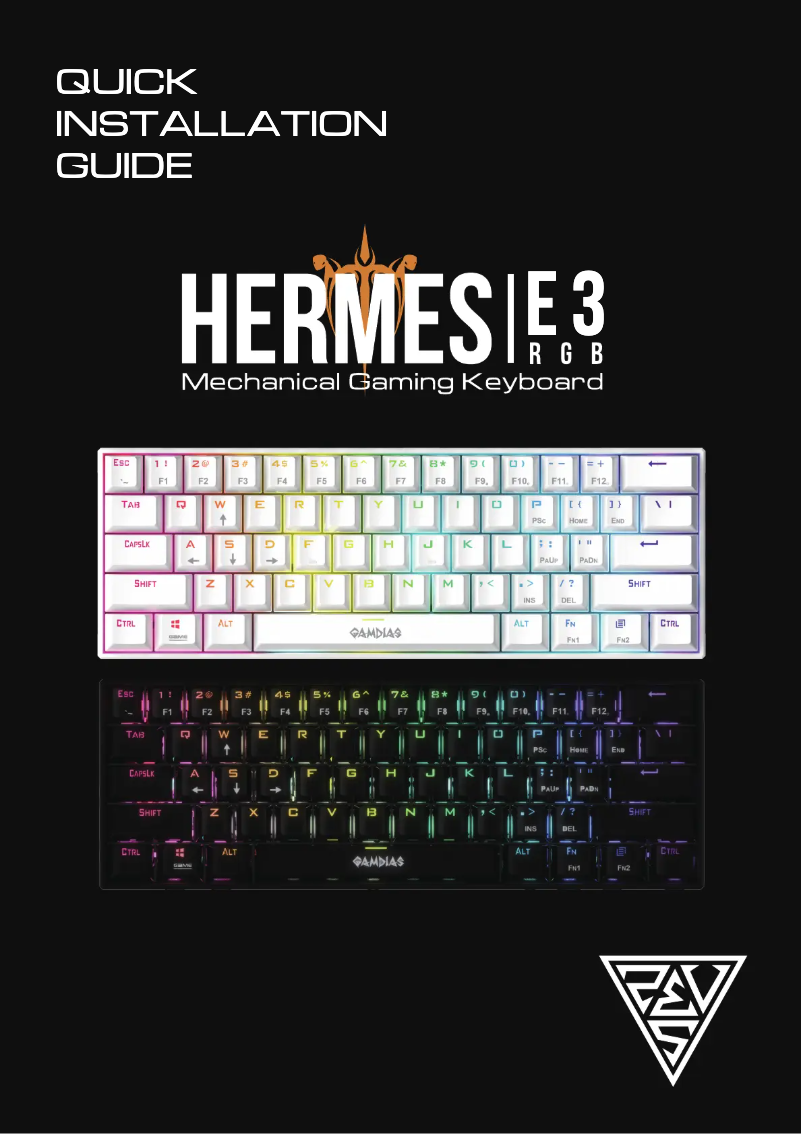 Página 1 del manual Manual de usuario Gamdias Hermes E3