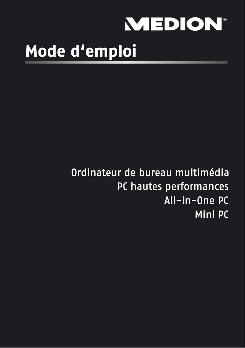 Página nº 1 - Manual de usuario Medion LIFE P85035 (MD 87090)