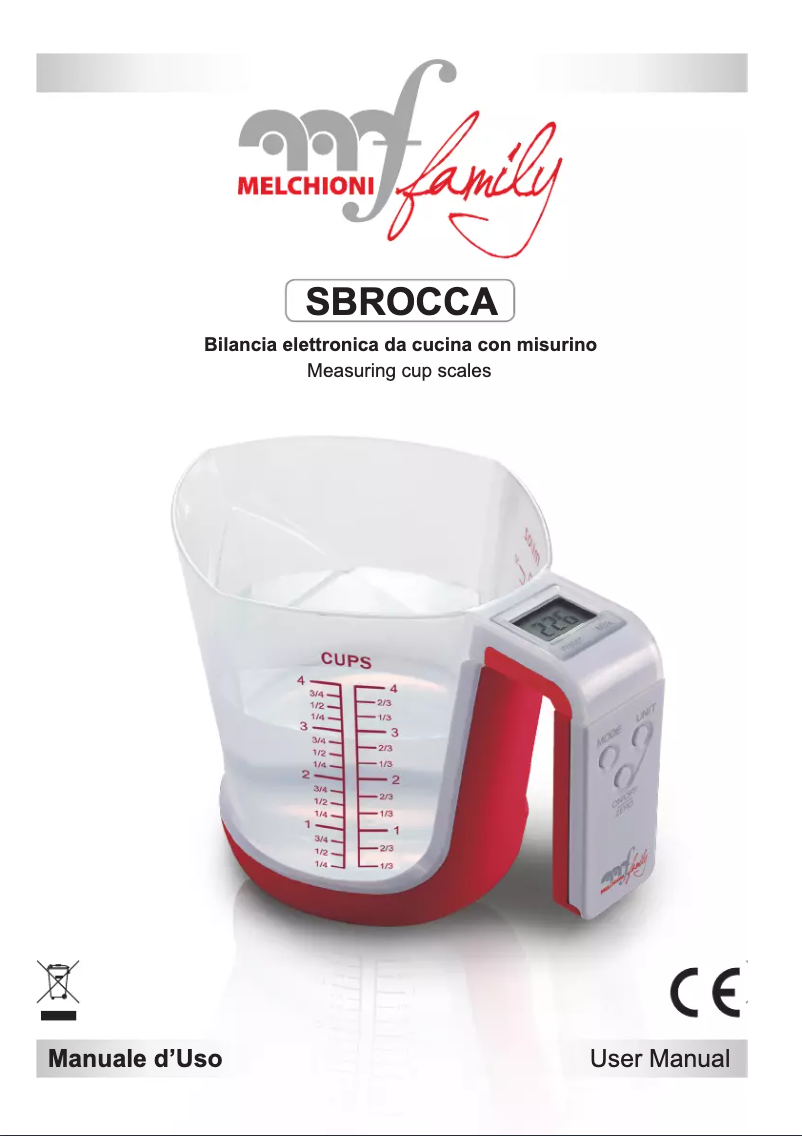 Imagen de la primera página del manual del dispositivo SBROCCA