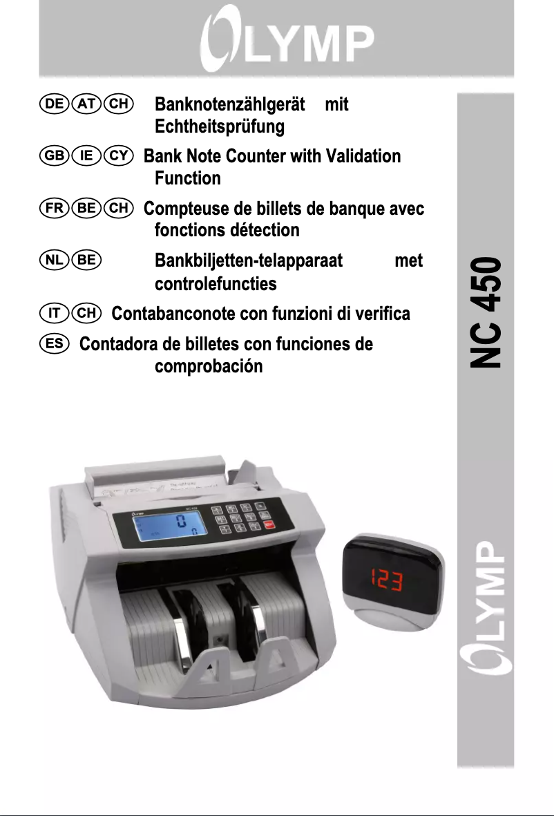 Página nº 1 - Manual de usuario Olympia NC 450