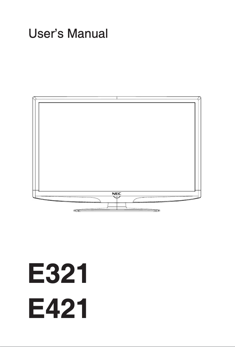 Imagen de la primera página del manual del dispositivo E421